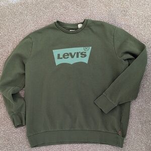 Levi's Olive Crewneck Sweater